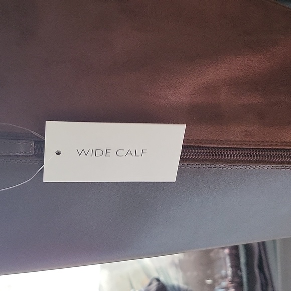 New with Box Nine West QuizMe Brown Leather Platform Boots - Size 10.5 - - Picture 6 of 7